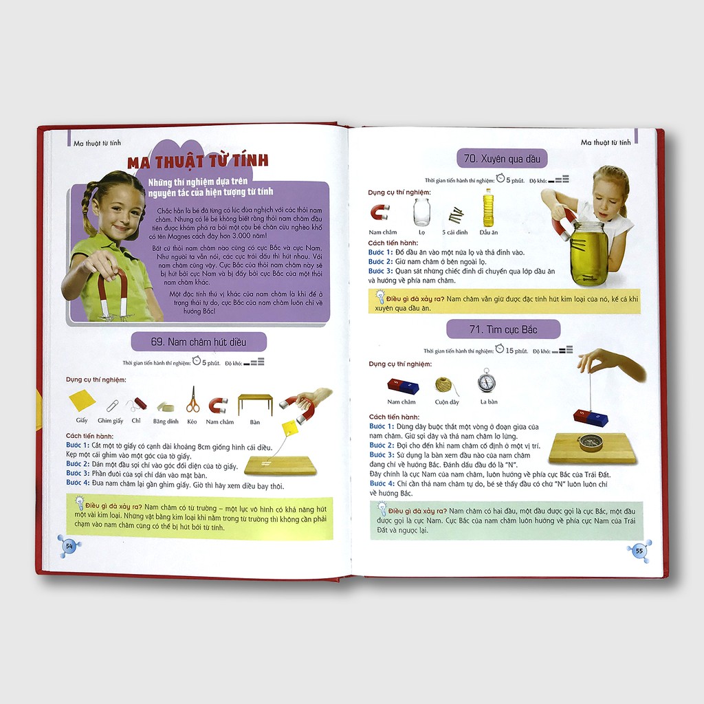 Sách - 365 thí nghiệm khoa học dành cho trẻ em