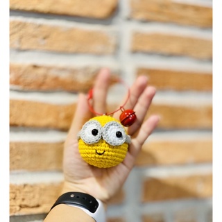 Móc khoá Minions dễ thương bằng len