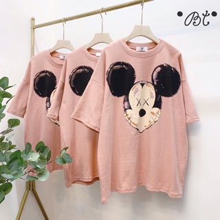 Áo Mickey hồng hót (kèm video,ảnh thật)