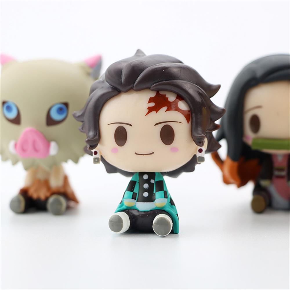 Mô Hình Nhân Vật DARON Agatsuma Zenitsu Hashibira Inosuke Kamado Tanjirou Anime Nhật Bản