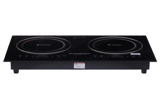 Bếp hồng ngoại đôi Sunhouse SHB9102MT