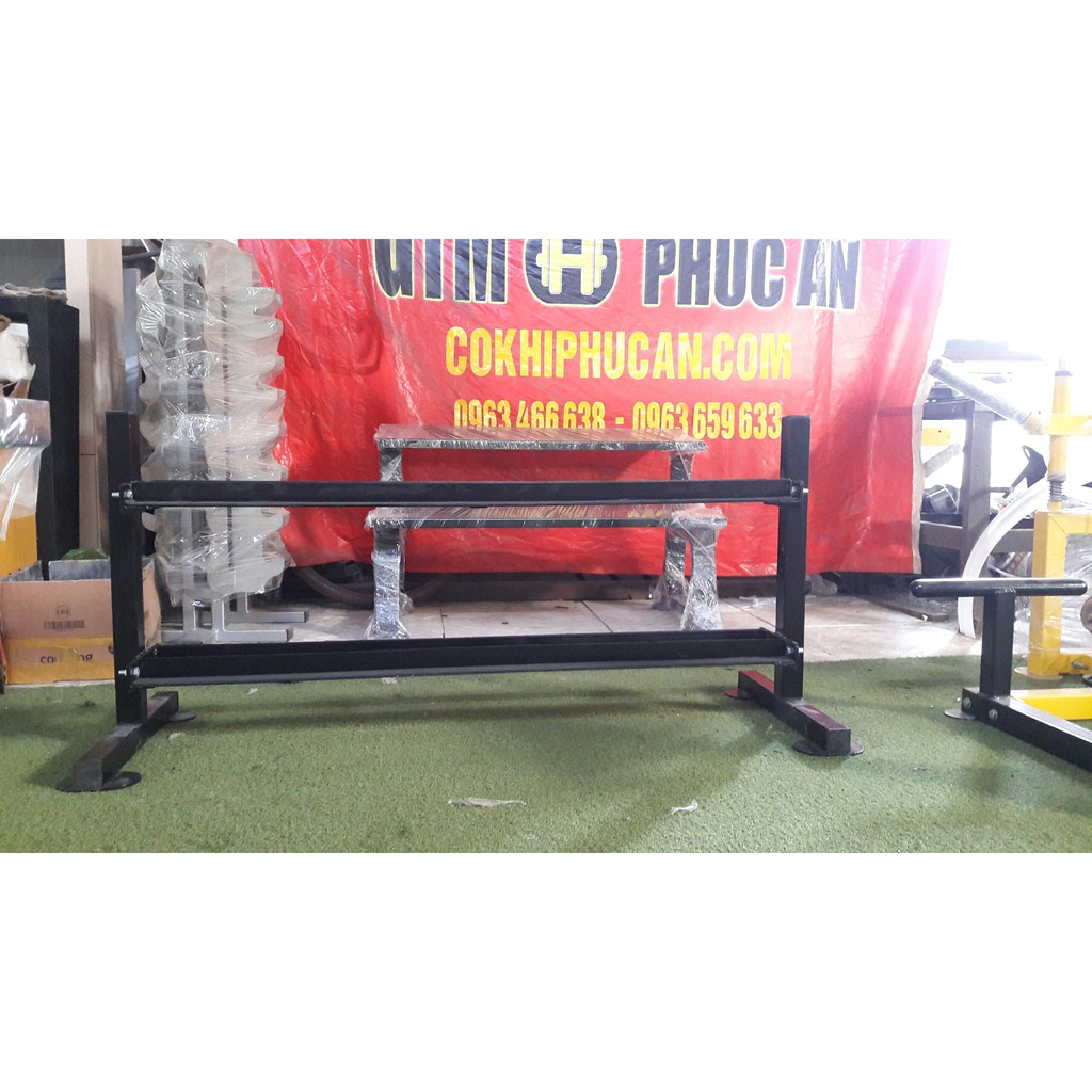 Giá để tạ tay 2 tầng