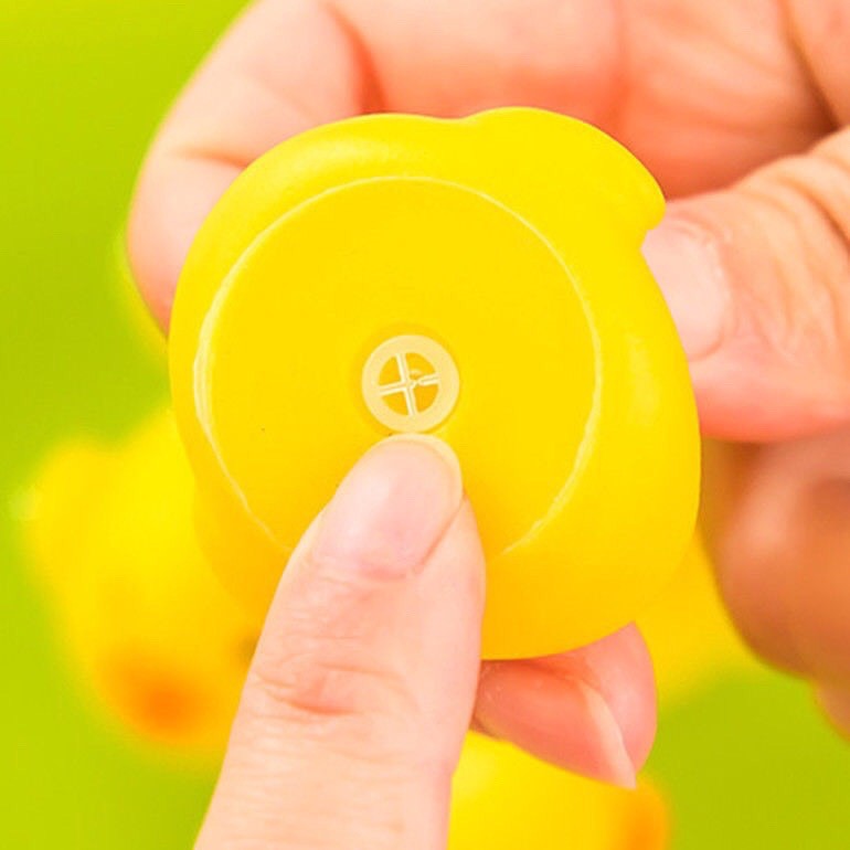 Đàn Vịt vàng thả nhà tắm có còi kêu chút chít gồm 1 mẹ 3 con - Đồ chơi nhà tắm - Vịt thả bồn tắm Smart Baby