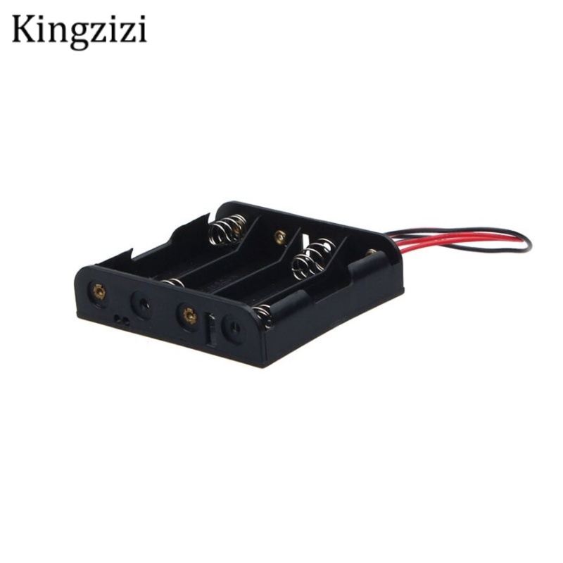 Hộp Đựng Pin Aa Với 4 Ngăn