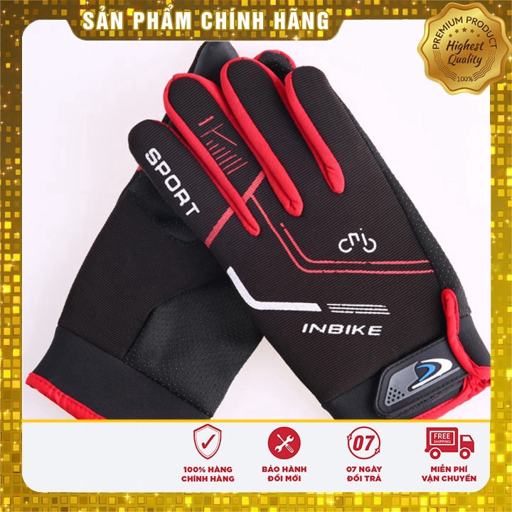 [ Rẻ & Bền ] Găng tay SPORT INBIKE Kín ngón an toàn tiện dụng