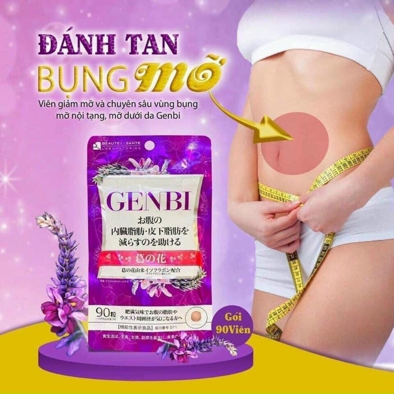 Viên uống giảm mỡ bụng genpi