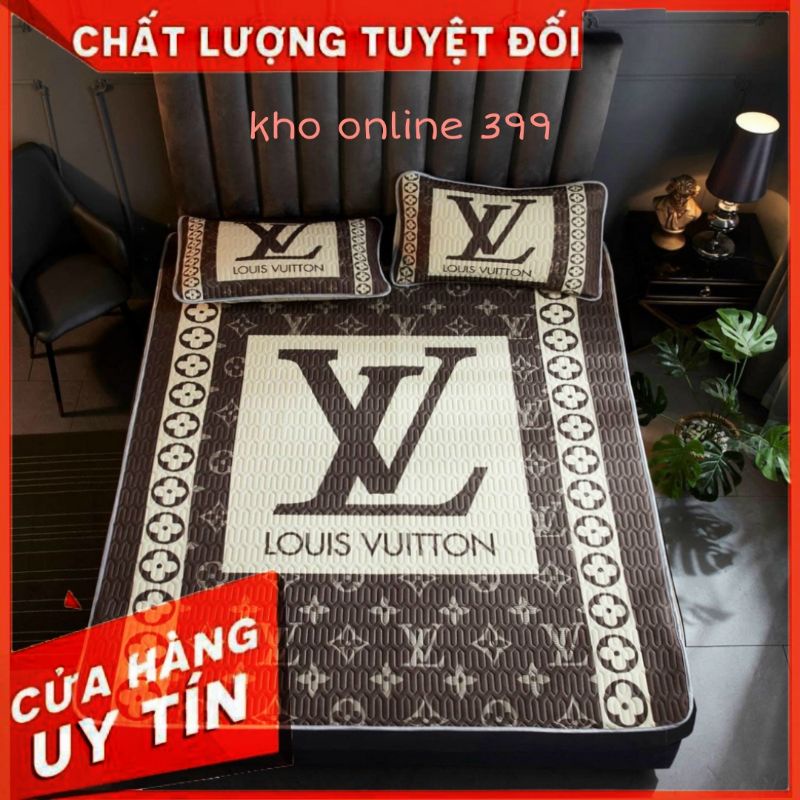 [RẺ VÔ ĐỊCH] chiếu điều hòa cao su non lv, gucci, versace, Dior, chiếu điều hòa tencel latex mủ cao su non thương hiệu