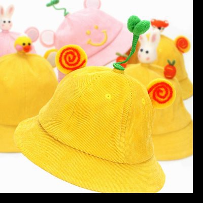 Mũ Nón Mầm Cây Maruko 3D Rộng Vành Siêu Hit Hot 2019 Vải Nhung Kaki