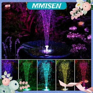 Đài Phun Nước Năng Lượng Mặt Trời 3.5w Có Đèn Led
