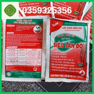 Combo 10 gói siêu lân đỏ bón lan, cây cảnh