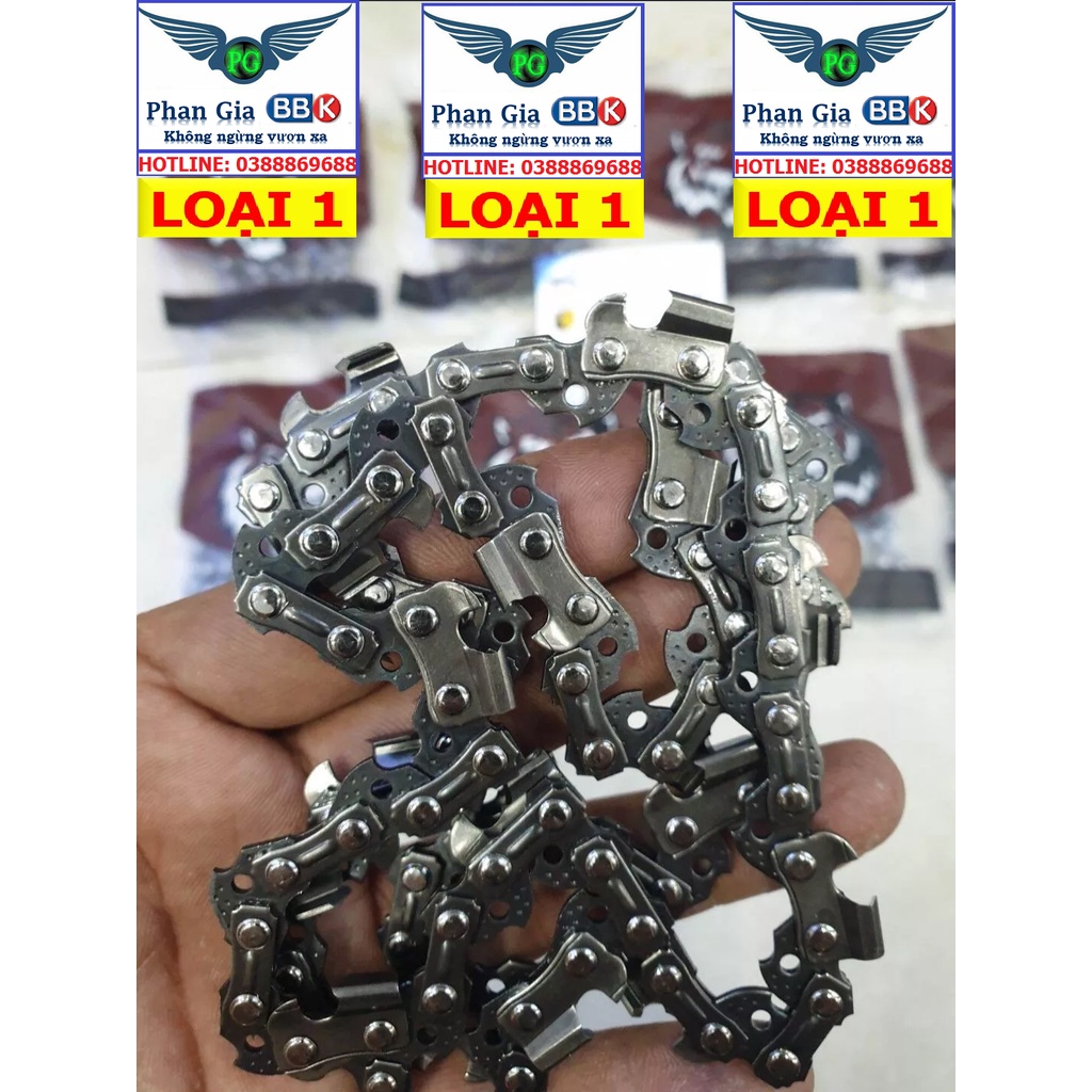 Xích cưa 12inch- Xích Lưỡi Cưa xích gắn máy mài - xích cưa loại 1 - xich luoi cua xich