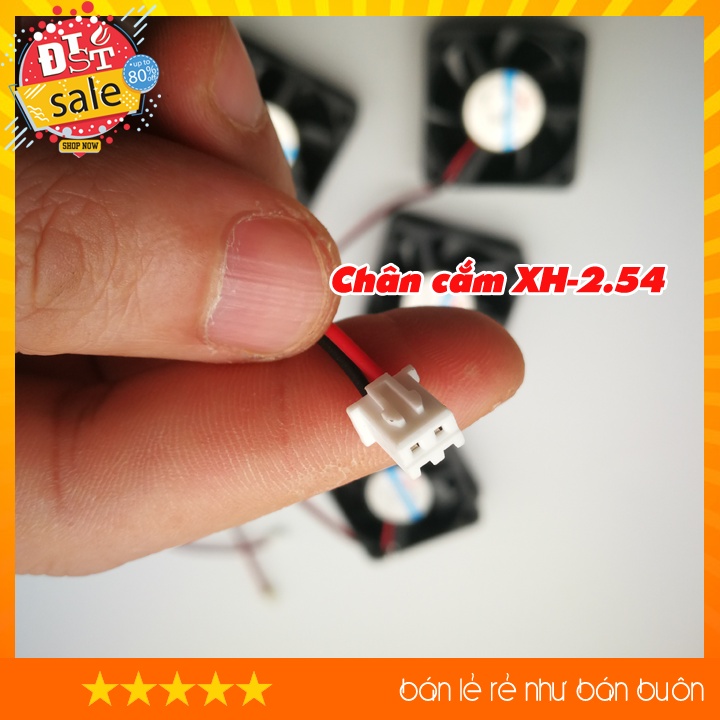 Quạt tản nhiệt 12V 5x5x2cm - 1 chiếc ✅ [RẺ NHẤT VIỆT NAM ]