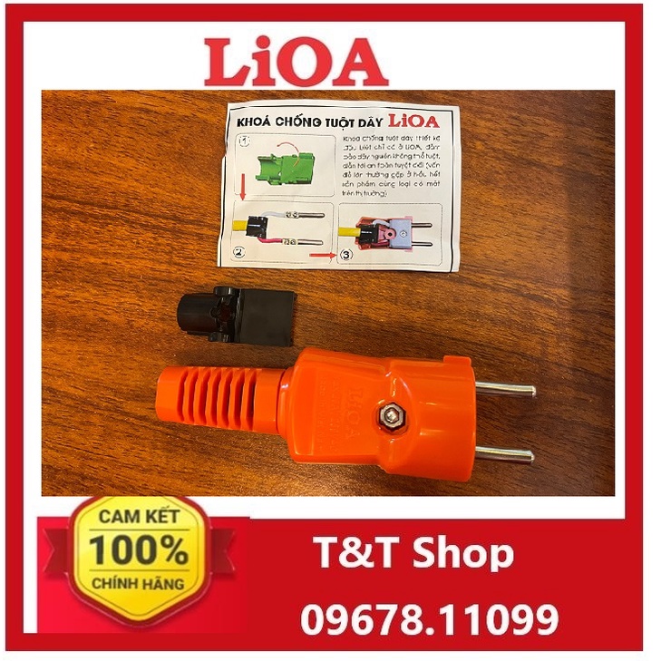 Phích cắm siêu tải có khóa chống tuột dây PST/F5 LiOA