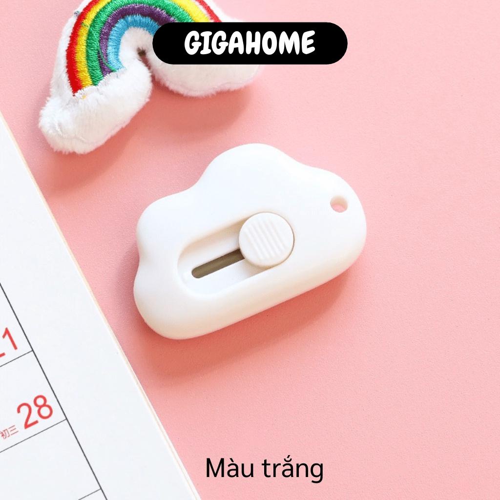 Dao Cắt Giấy GIGAHOME Dao Rọc Giấy Mini Cute Hình Đám Mây Dễ Thương Học Sinh Văn Phòng 9448