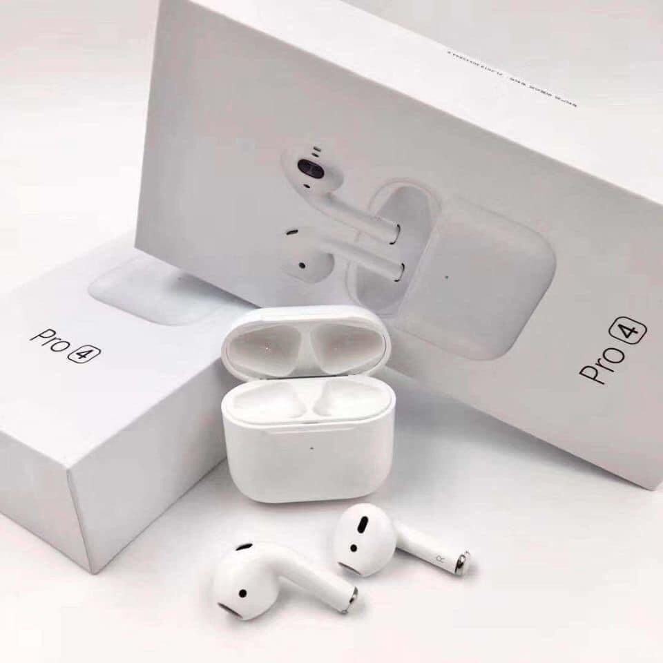 Tai nghe bluetooth tws pro4 nhỏ không dây hifi phong cách thể thao cho ios và android