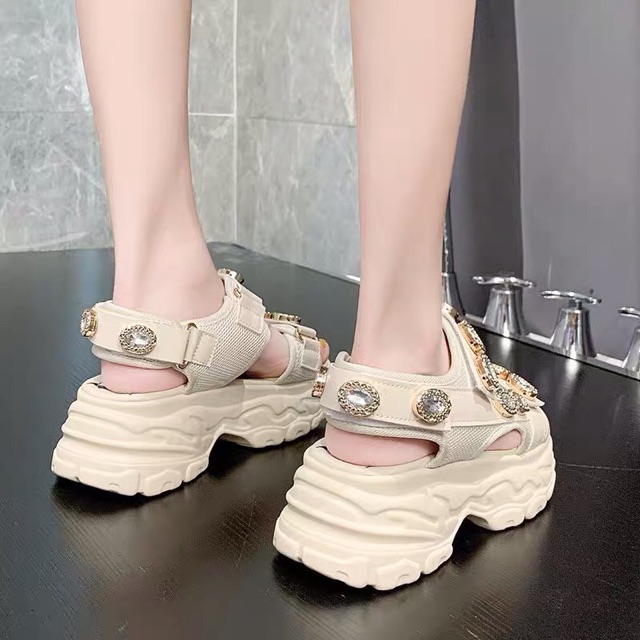 ODER SANDAL ĐẾ CAO 6 phân đính đá ulzzang