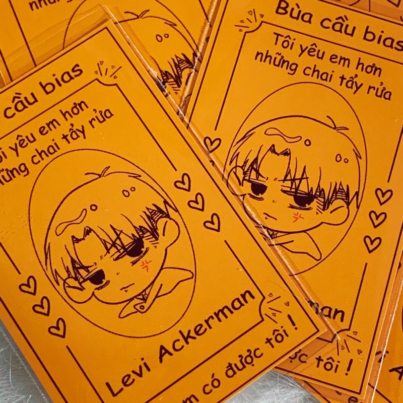 Card Levi Attack on Titan