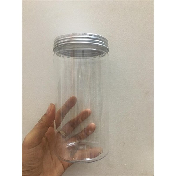 1 Hủ nhựa PET nắp nhôm / thiếc 1000ml⚡ HÀNG CAO CẤP ⚡ hủ nhựa nắp nhôm có lót bên trong giúp bảo quản thực phẩm tốt nhất