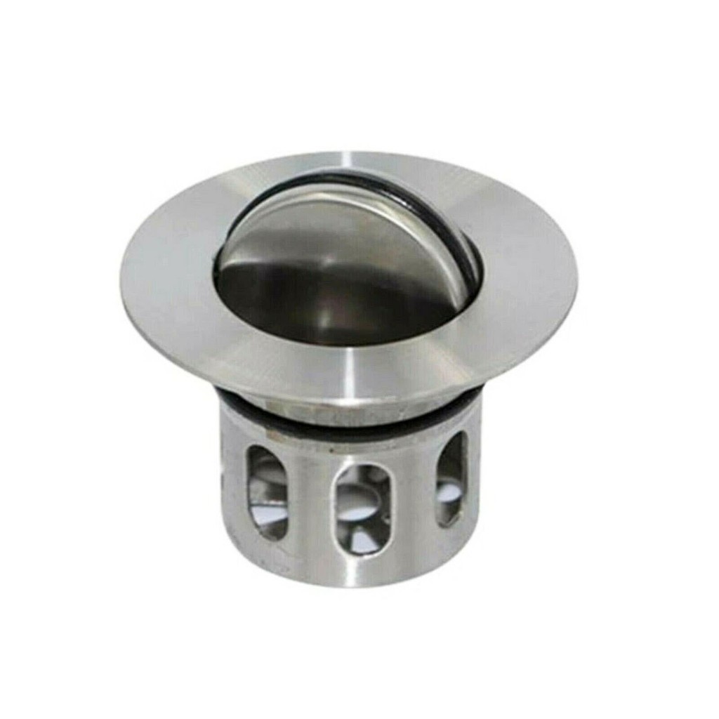 Dụng Cụ Lọc Rác Bồn Rửa Chén Chống Mùi Hôi, Côn Trùng, Ngăn Trào Nước Bằng Thép Không Gỉ
