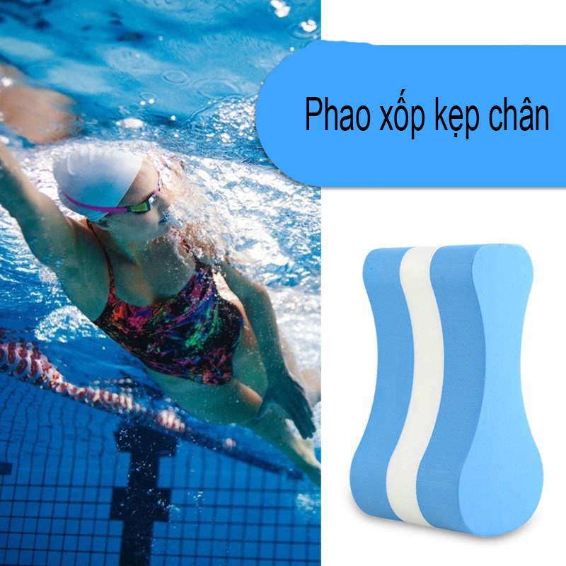 Phao Xốp kẹp chân hình số 8 dùng tập bơi