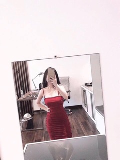 Đầm body trơn nhúng 2 dây