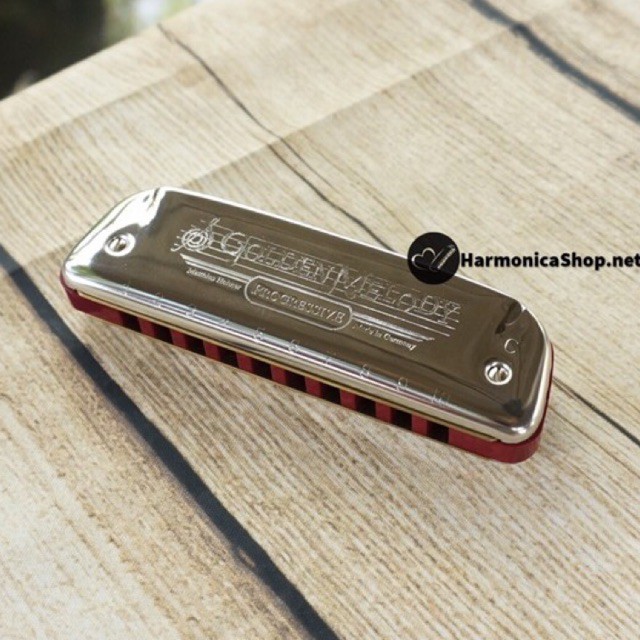 Kèn Harmonica 10 lỗ  Hohner Golden Melody