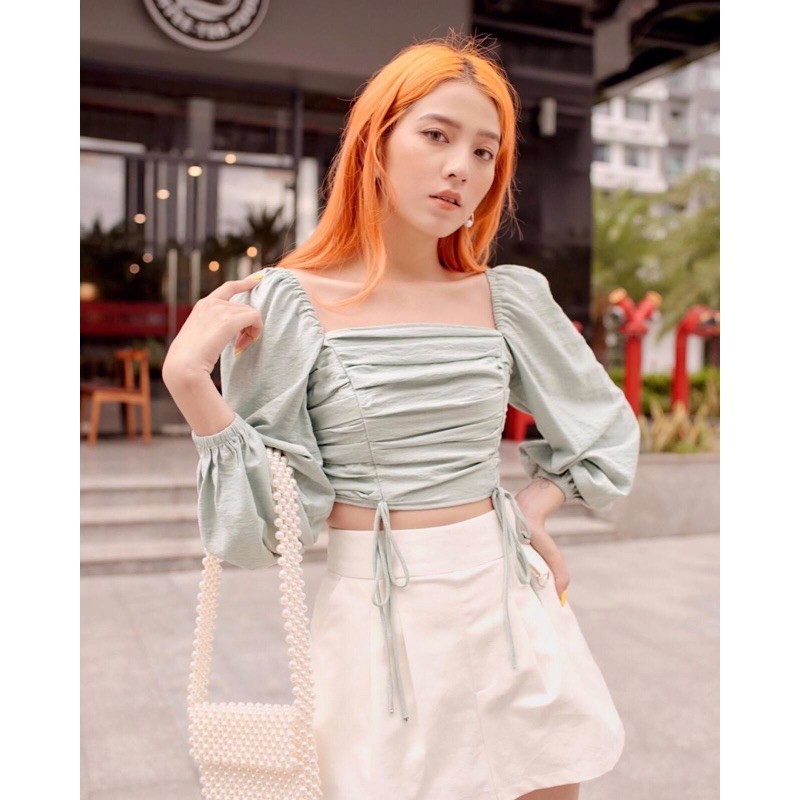 Áo crop Mint Top Shebyshj