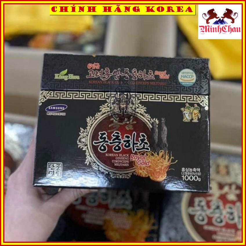Cao hắc sâm Đông trùng hạ thảo Kanghwa - Cao sâm hàn quốc - Tăng đề kháng, phòng ung thư - minhchau
