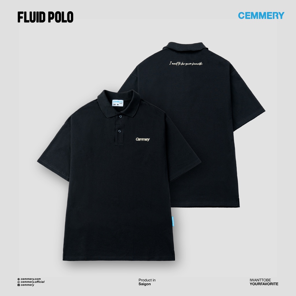 Áo Polo LocalBrand Cemmery chất cotton cá xấu thoáng khí - áo thun polo xanh lá TA 2
