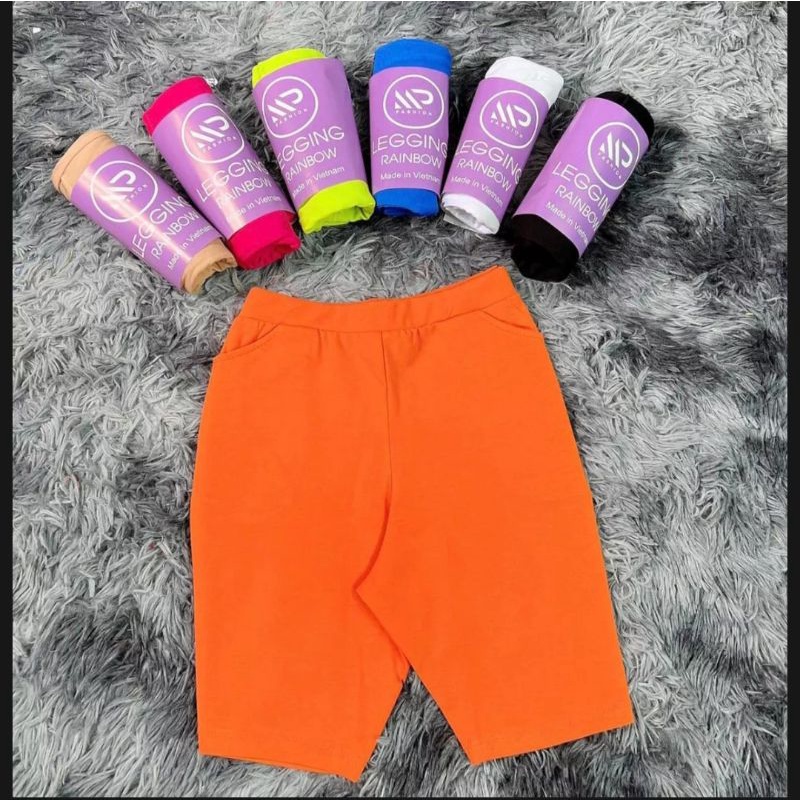 Combo ba quần ngố legging xịn sò cao cấp hot hit giá rẽ đủ màu cho khách tự chọn