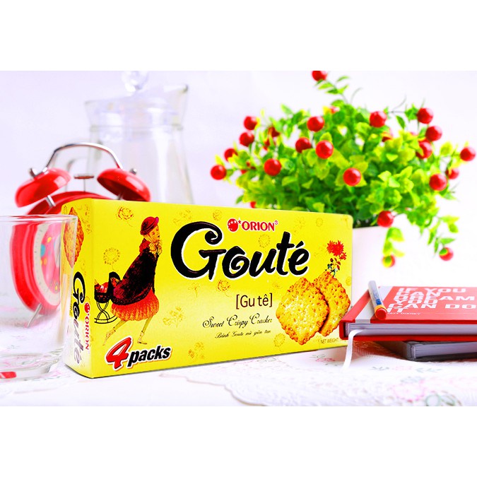 Bánh Goute Mè Orion Hộp 144g