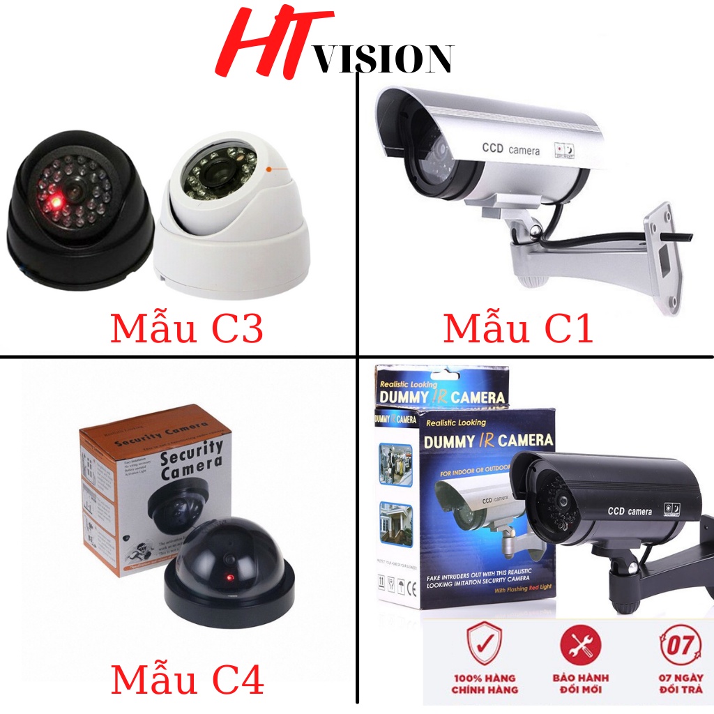 Camera mô hình chống trộm camere giả mô phỏng có đèn báo