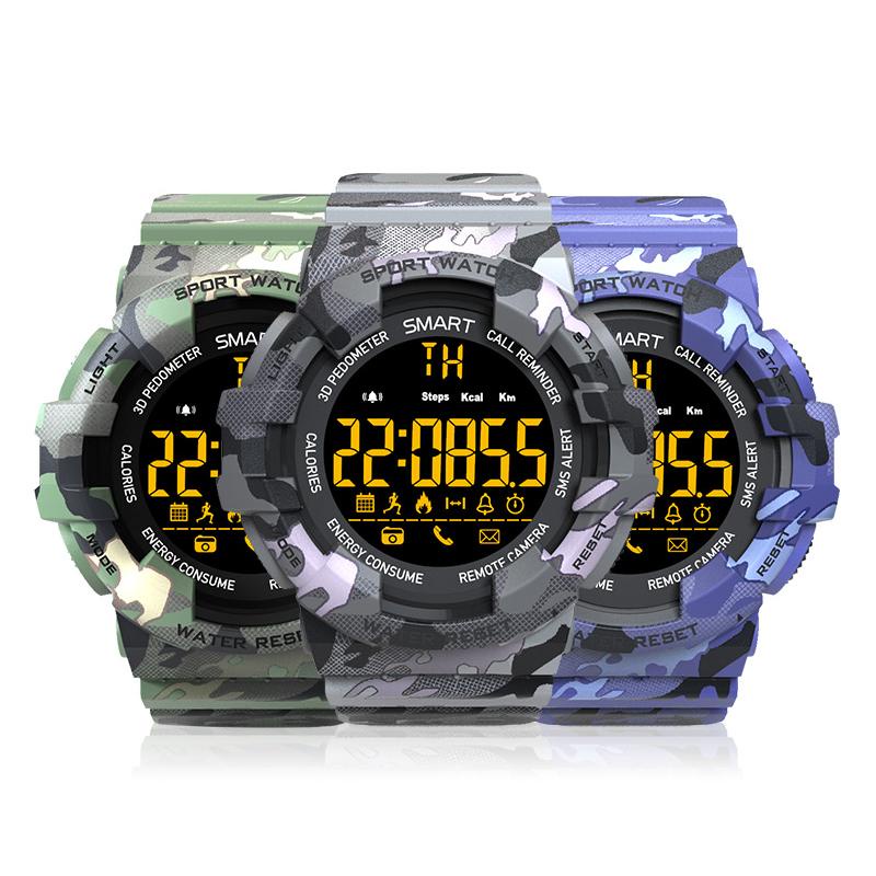 Đồng hồ nam cá tính, Đồng hồ giá rẻ chất lượng chống nước SMART PEDOMETER 3D chất lượng bền đẹp