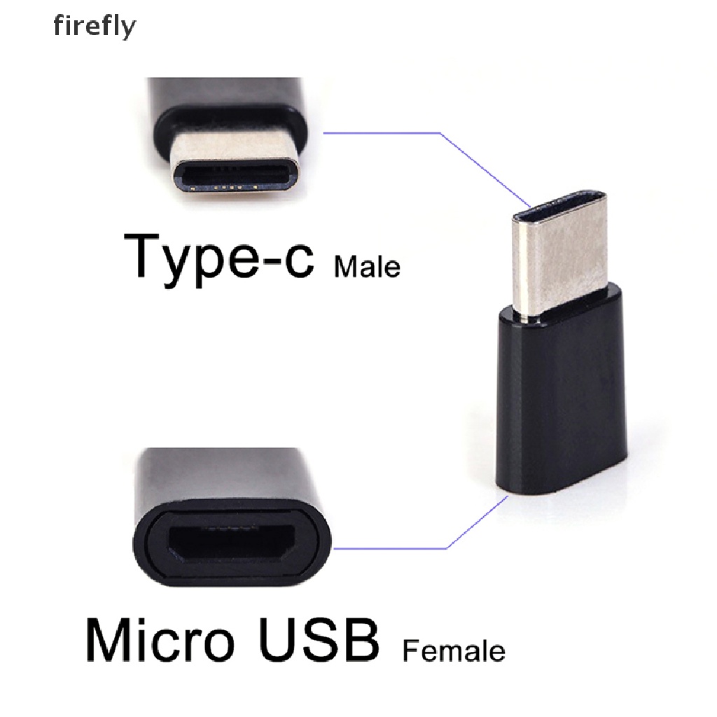 Đầu Chuyển Đổi Từ Cổng Micro USB Sang Giác Cắm Type-C