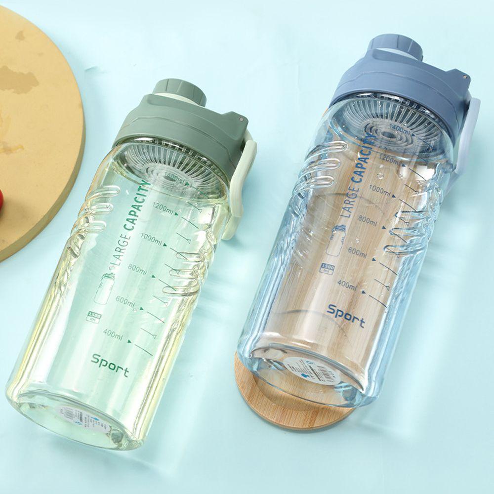 PISTA Bình Nước Trong Suốt Chống Rò Rỉ Dung Tích 1500ml