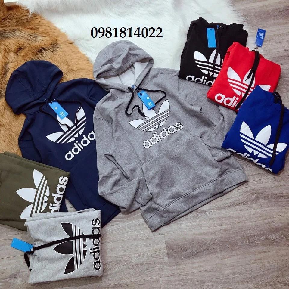 Áo Hoodie Logo Adiidas Thời Trang Năng Động Cho Nam