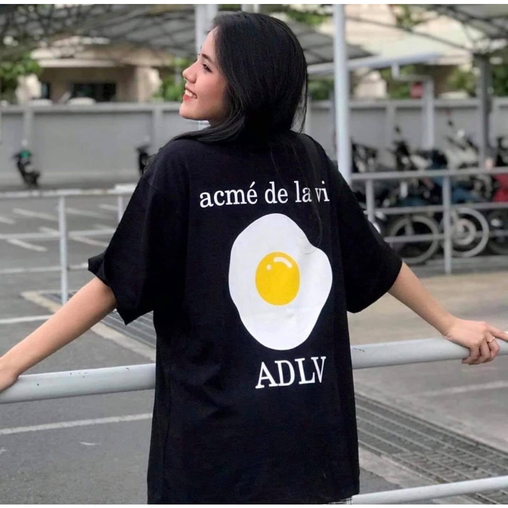 [FREESHIP ĐƠN TỪ 50K] Áo phông Nam Nữ ADLV Egg Trứng Streetwear Áo Thun Nam Form Rộng Basic Cotton Oversize
