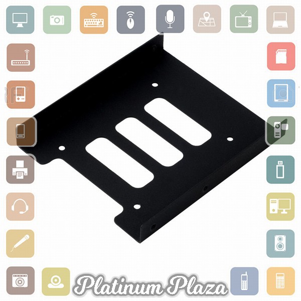 Bộ Phụ Kiện Cho Ổ Cứng Ssd Hdd - Wse091 - Black '7aphjs 2.5 Inch Đến 3.5 Inch