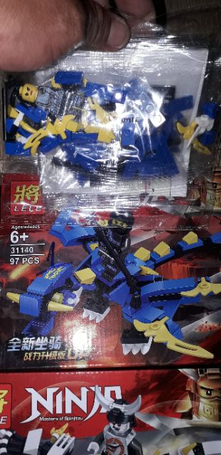 Set 4 hộp lắp ráp Legoninja rồng 31140 trọn bộ