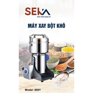 Máy xay bột khô đa năng seka xay nghiền cực mịn