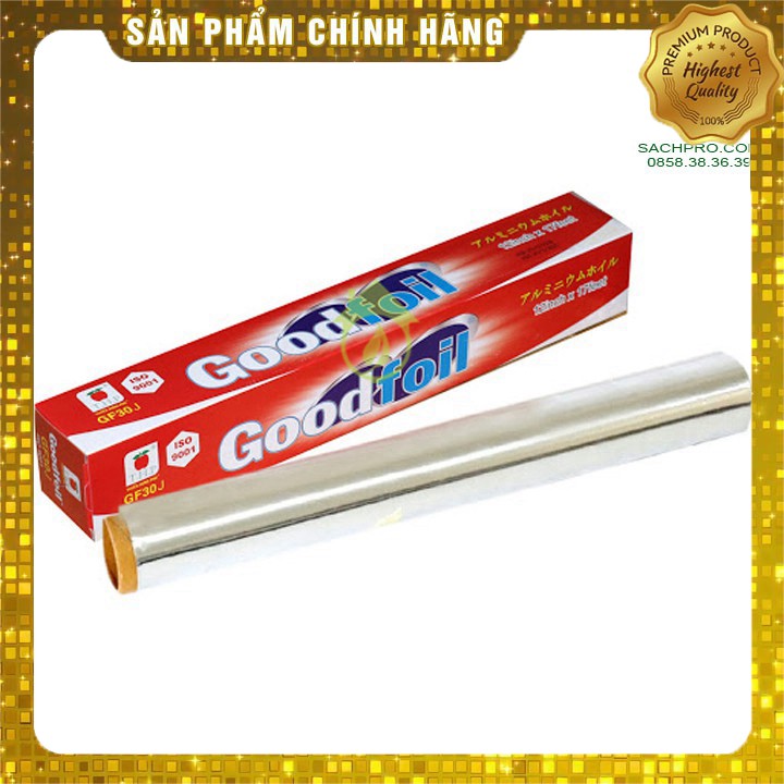 02 hộp giấy bạc nướng Goodfoil ( Dài 5m x rộng 30cm)