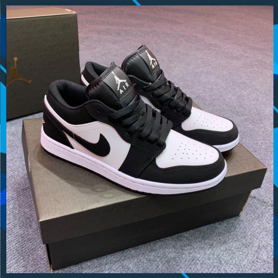 Giày thể thao sneaker JD ĐEN Trắng cổ thấp hight full size nam nữ da bò đôt không cháy | BigBuy360 - bigbuy360.vn