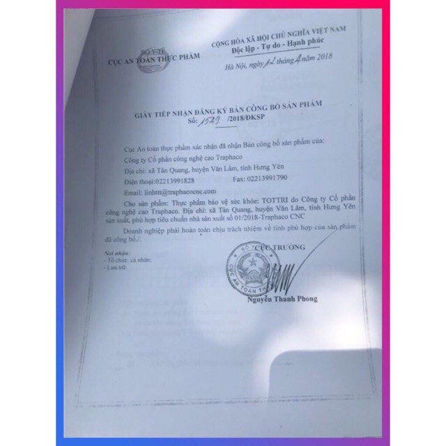 Tottri Traphaco (viên nang cứng) - giảm trĩ cấp và ngăn ngừa trĩ tái phát.