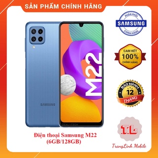 [Mã ELHAMG22 giảm 5% đơn 1TR] Điện Thoại Samsung Galaxy M22 (6GB/128GB) Hãng Phân Phối Chính Thức