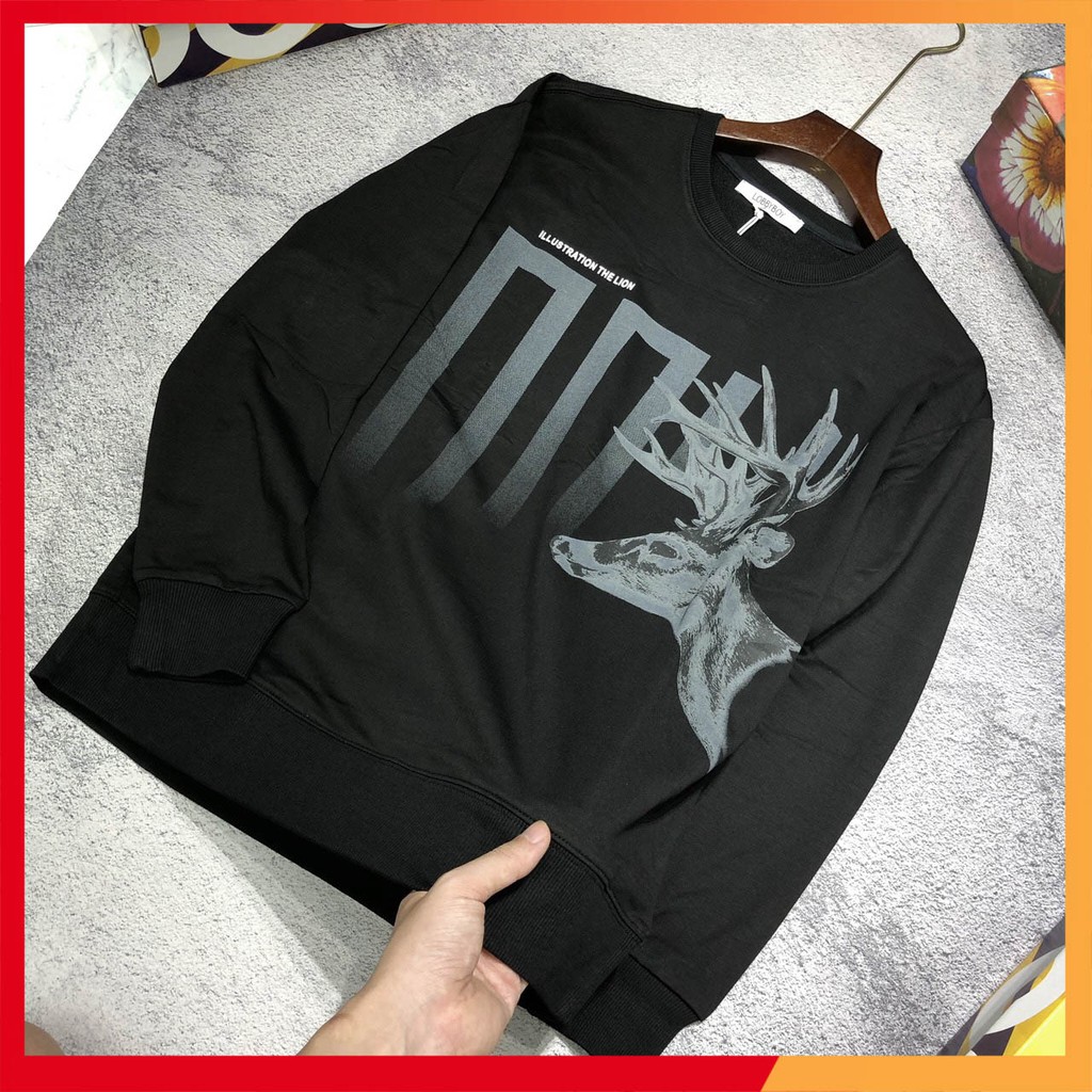 Áo sweater thun nỉ dài tay nam ANSW20 | BigBuy360 - bigbuy360.vn