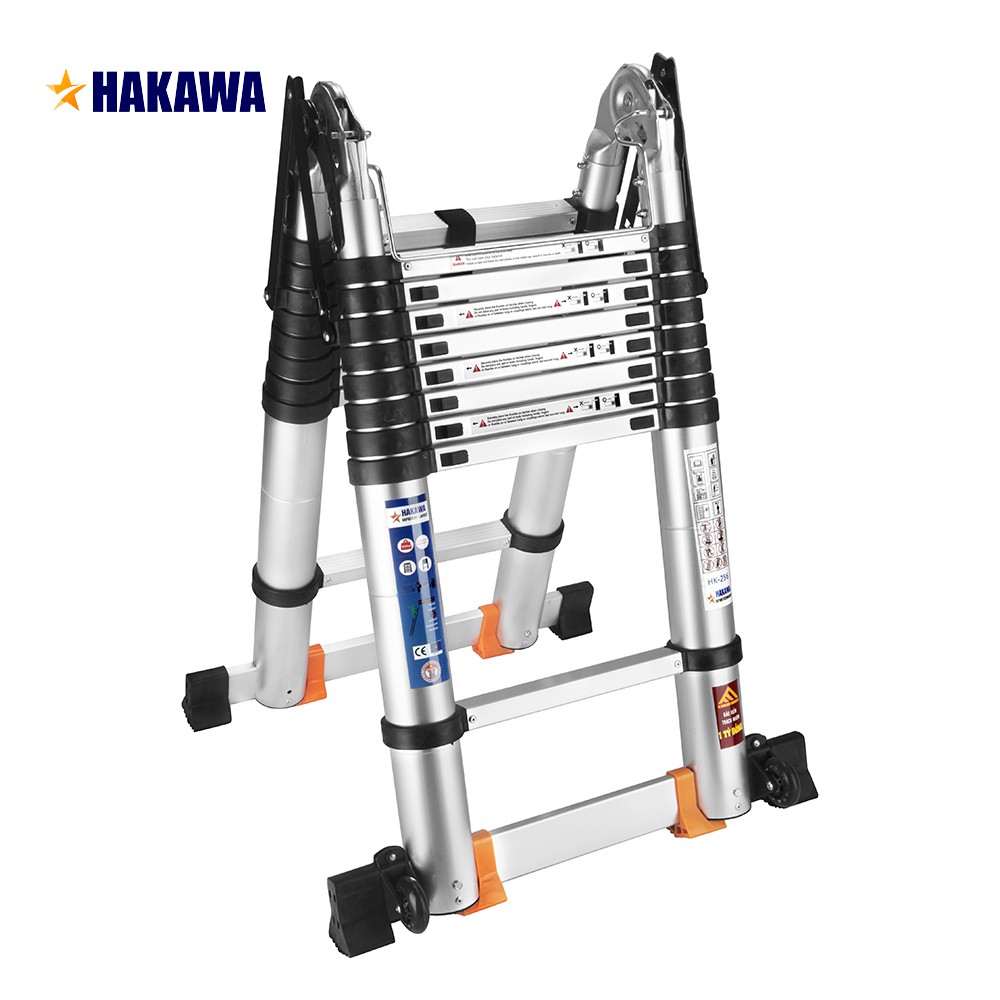 Thang rút đôi cao cấp chính hãng  HAKAWA - HK-250 - Sản phẩm chính hãng - Bảo hành 2 năm chính hãng