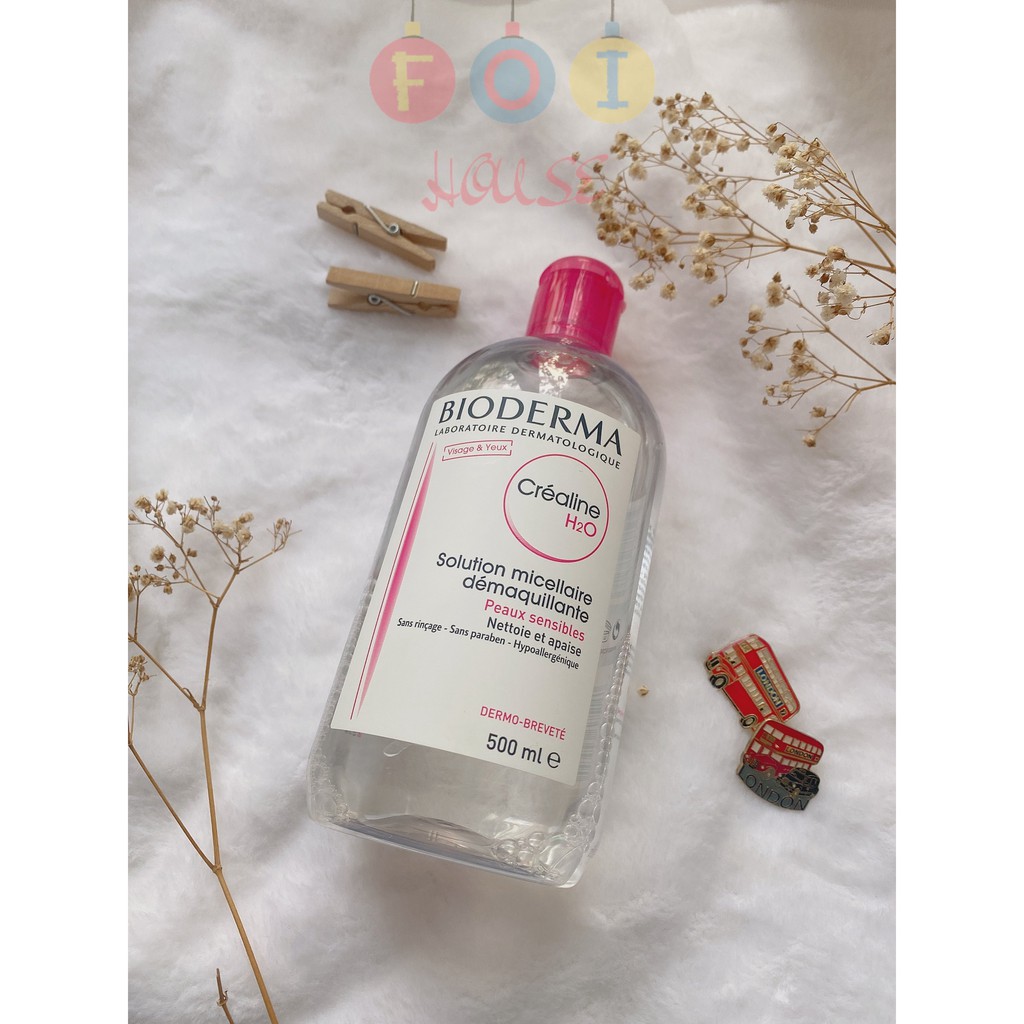 Nước Tẩy Trang Bioderma Crealine H2O Solution Micellaire 500ml | BigBuy360 - bigbuy360.vn