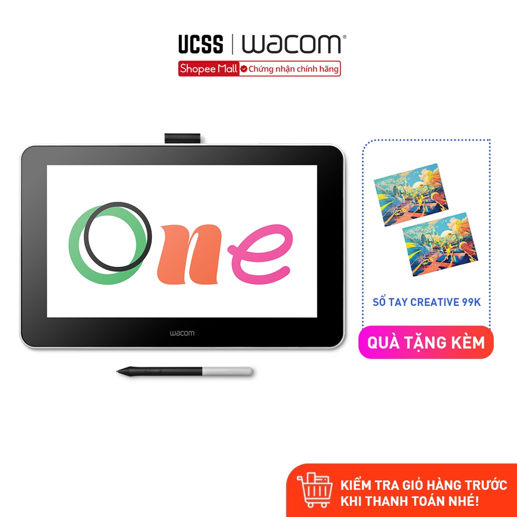 Bảng Vẽ Điện Tử Wacom One DTC-133