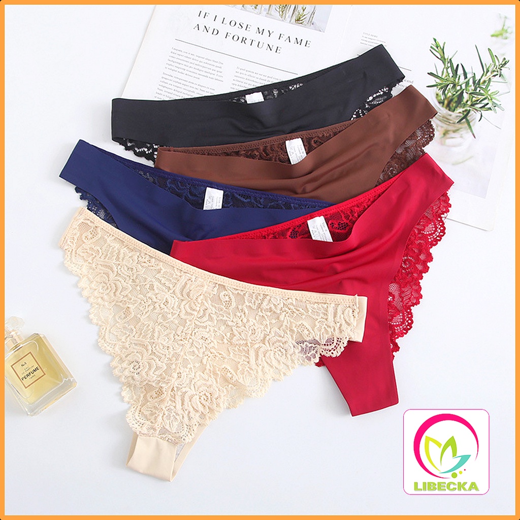 Quần lót nữ su đúc Ren mông hoa Baby thoáng khí kháng khuẩn xuất Nhật cao cấp Sexy gợi cảm quyến rũ LIBECKA QLN44