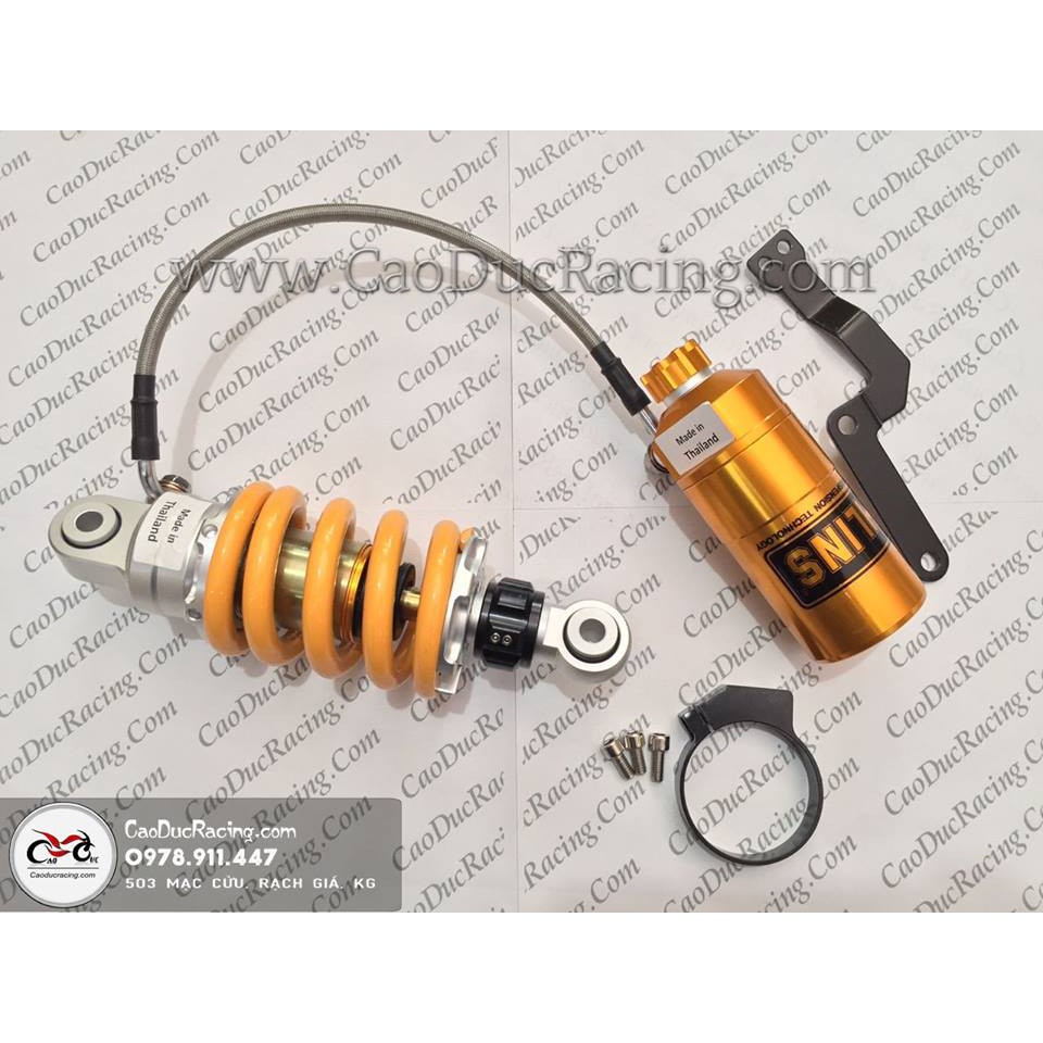 Đồ chơi xe Phuộc Ohlins bình dầu Thái - Ex150 - Winner 150 - EX135 (Tặng một tem dán ohlins)